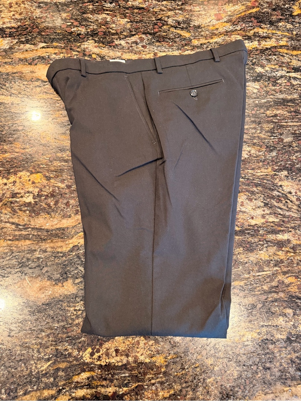 Men's Tommy Hilfiger The Flex Black Dress Pants 33x30